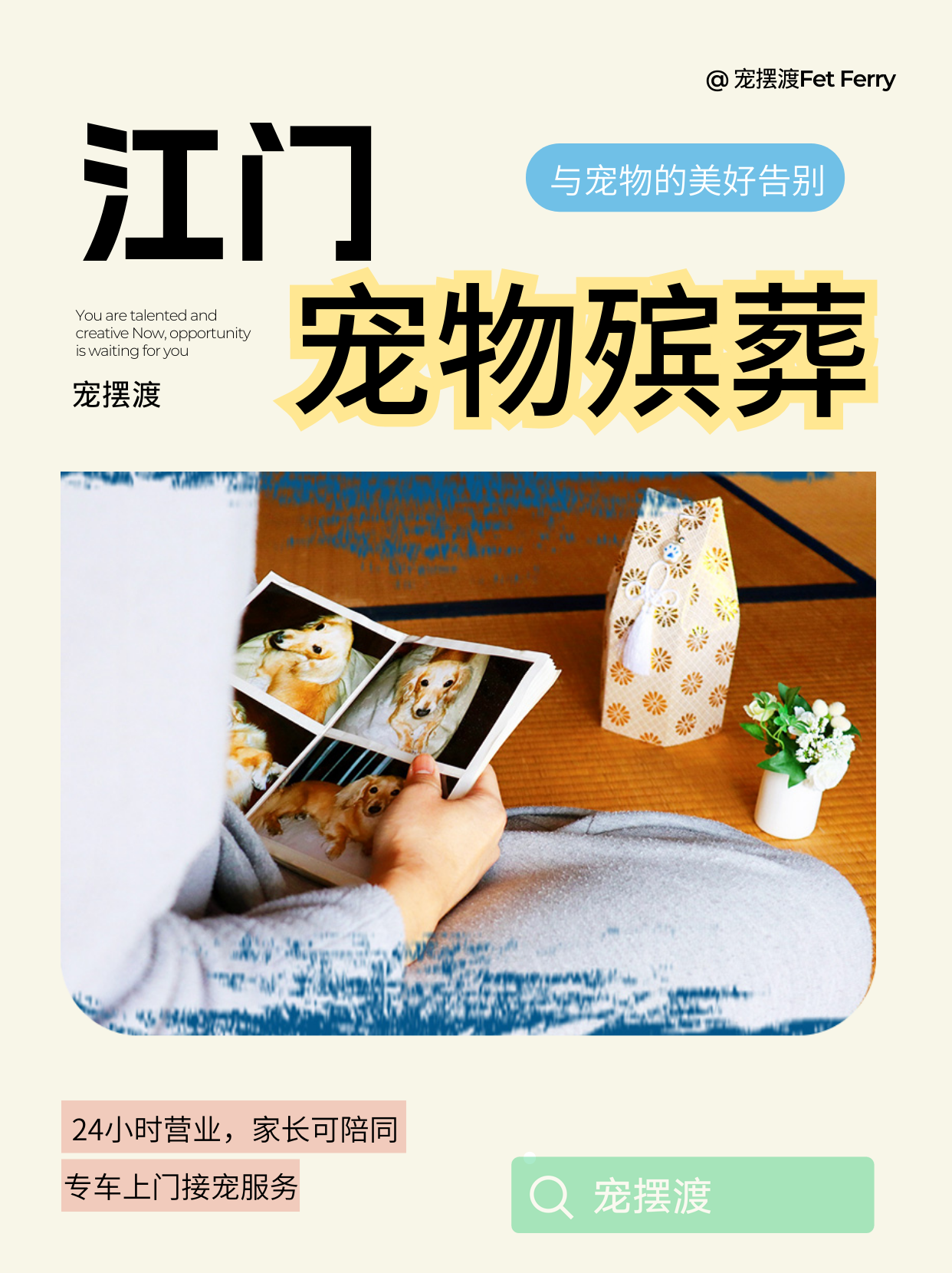 江门宠物善后服务特色项目解析​